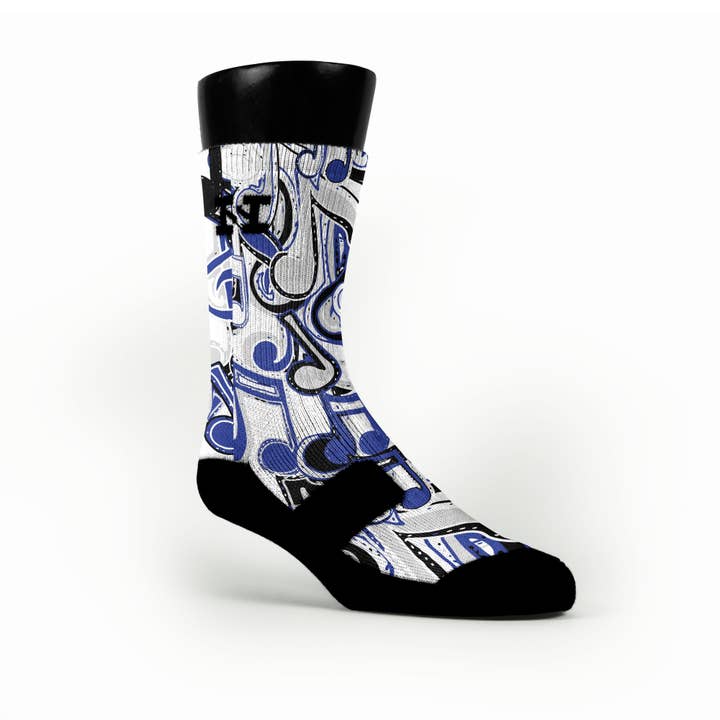 Take Note Musical Instrument Unisex Socks for wholesale by HoopSwagg