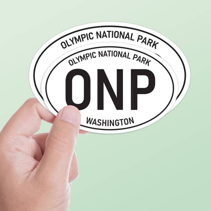 Sentinel Supply - Wholesale Sticker - Olympic National Park Sticker - Washington Decal1
