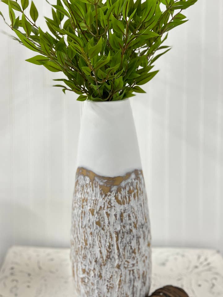 Fresno blanco verde 29 pulgadas para venta al por mayor de Wholesale Home Decor