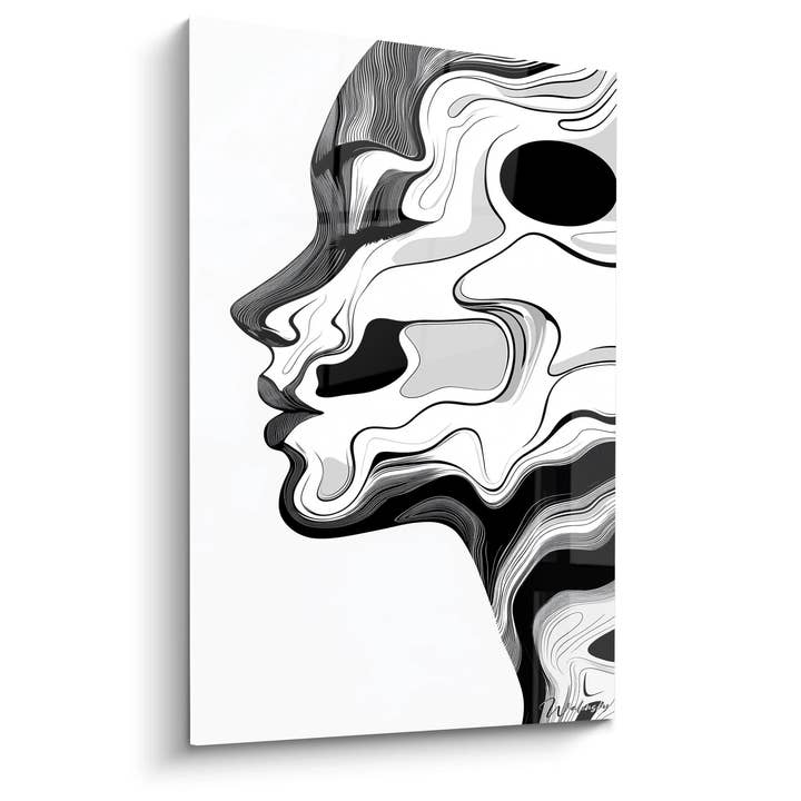 Tabel Menneskelig Harmoni - Sort og Hvid Udgave for engroshandel hos Walensky