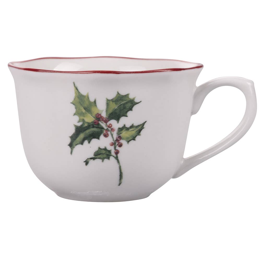 VdE Tivoli 1996 - Wholesale Drinking Glass/Cup - VINTAGE XMAS SET 2 CUPS 100ML WITH SAUCER3