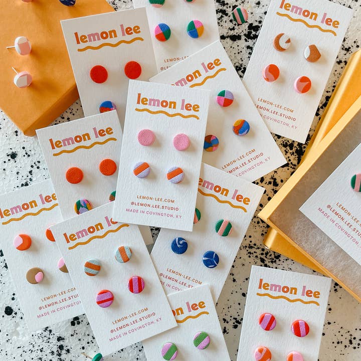 Lemon Lee Studio - Wholesale Stud/Post Earrings - Mystery Stud Set2