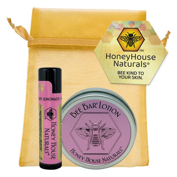 Honey House Naturals - Wholesale Solid Lotion - 2-Piece Gift Set - Individual12