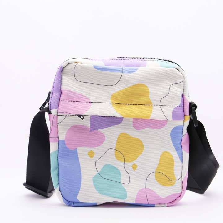 Pastel Pink Cross Body Bag , Mini Women Bag for wholesale by freemooddesignstore