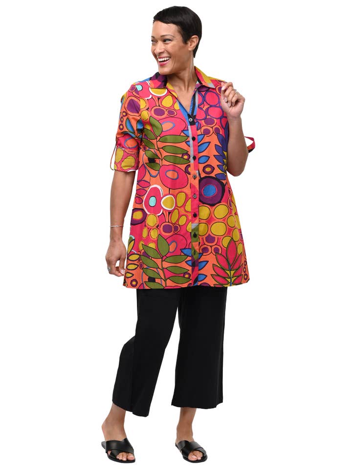 Tulip Clothing - Venta al por mayor Túnica - Mujer - Blusa Rachel CV1218 en Galápagos*1