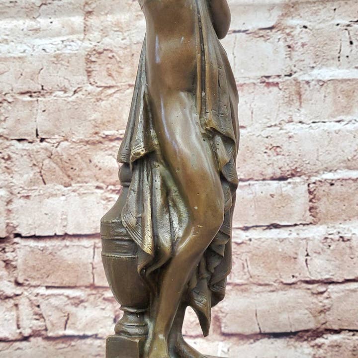 Bronzhaus - Wholesale Sculpture - PHRYNE by Pradier - Hot Cast Bronze Antique Reproduction Sculpture Statue Nude Figure3