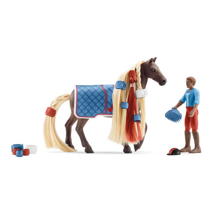 SCHLEICH Horse Club Sofia's Beauties Leo & Rocky Toy Figure for wholesale by Meroncourt Europe Ltd