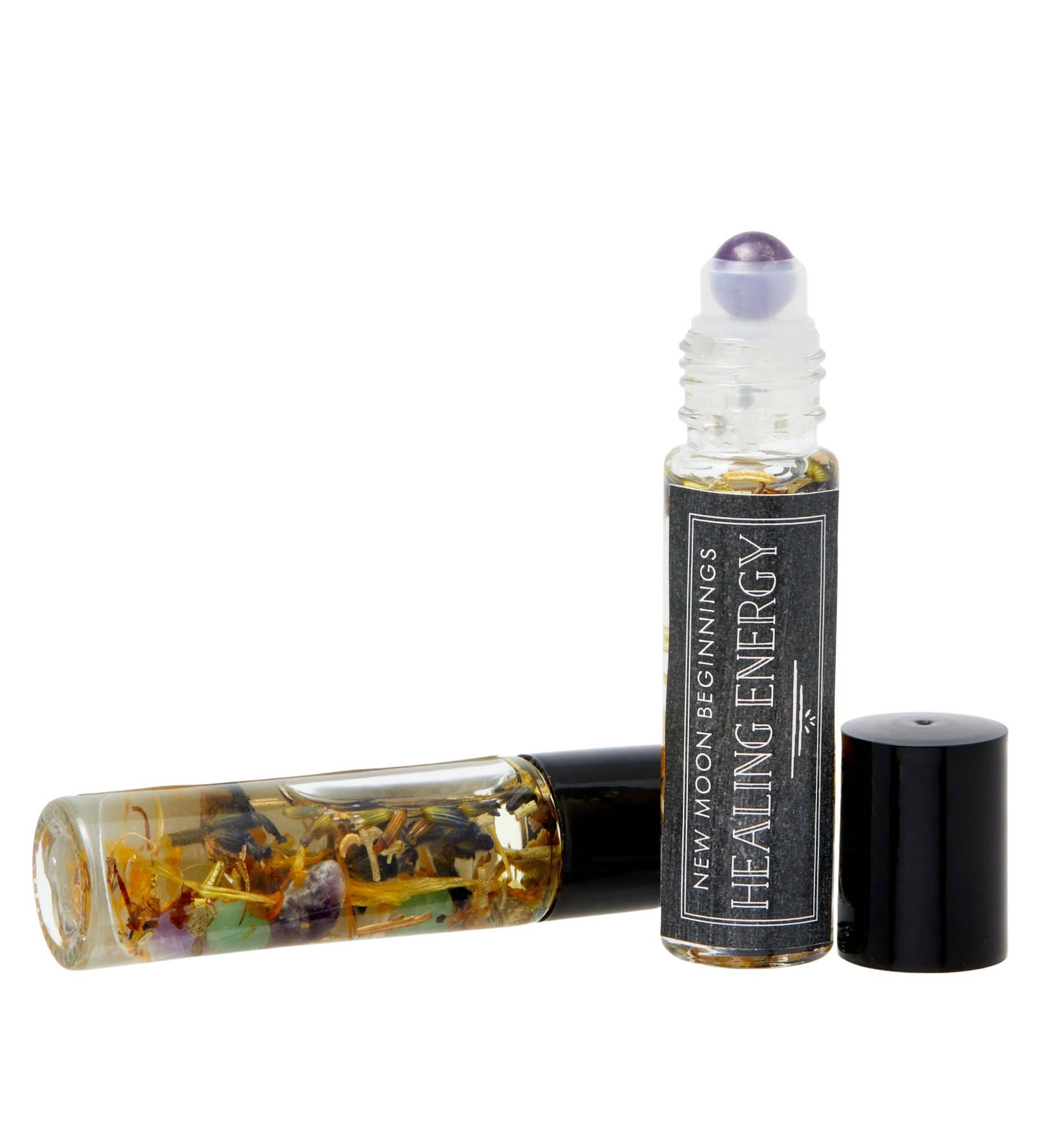 New Moon Beginnings - Wholesale Essential Oil Roll-On - Intention Roll on perfume, Essential Oil, Crystal Infused11