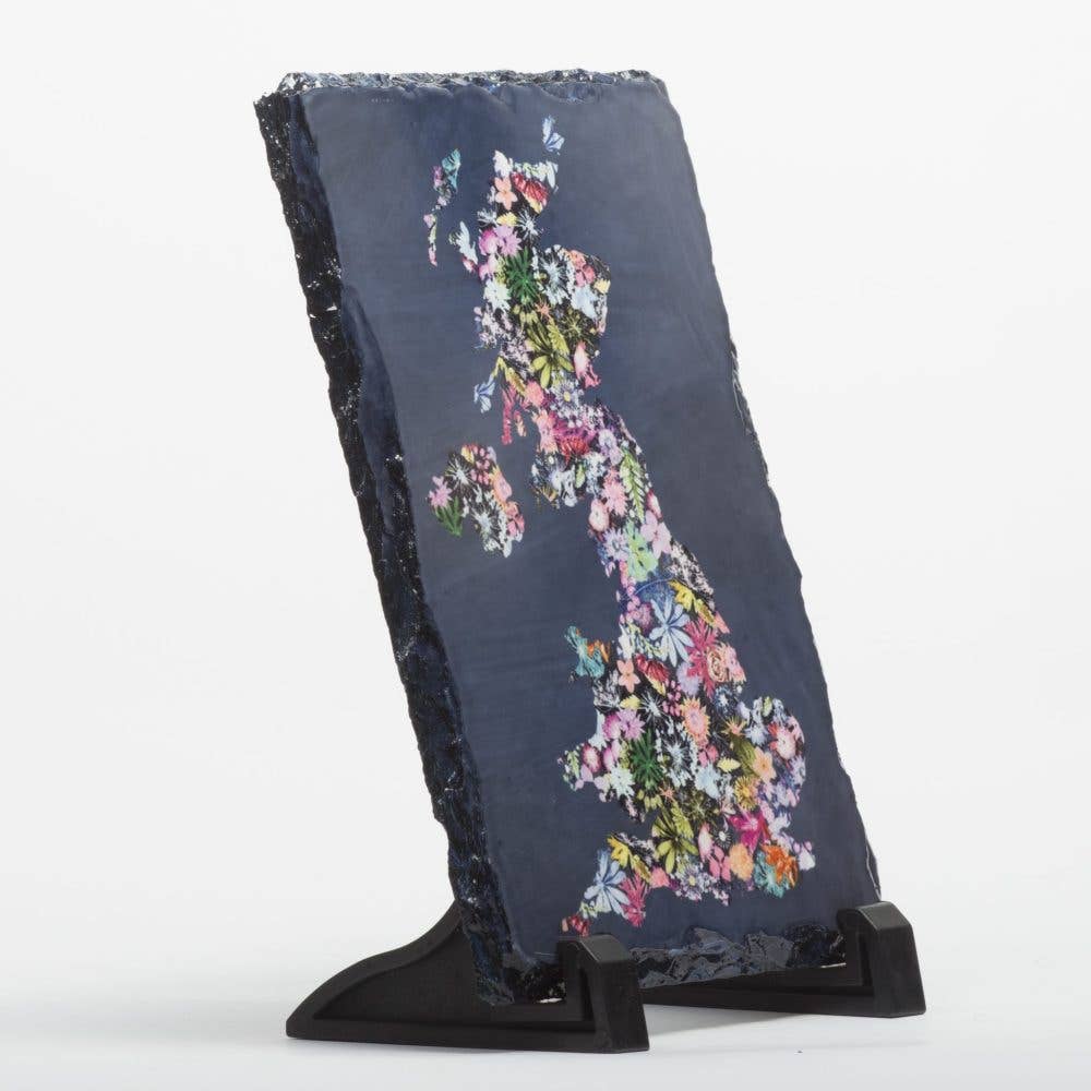 Gillian Arnold – wholesale Art print – Floral Country Slate | Slate Art Print1