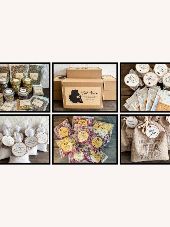 Herbal Starter Pack for wholesale by Herbal Rose Apothecary