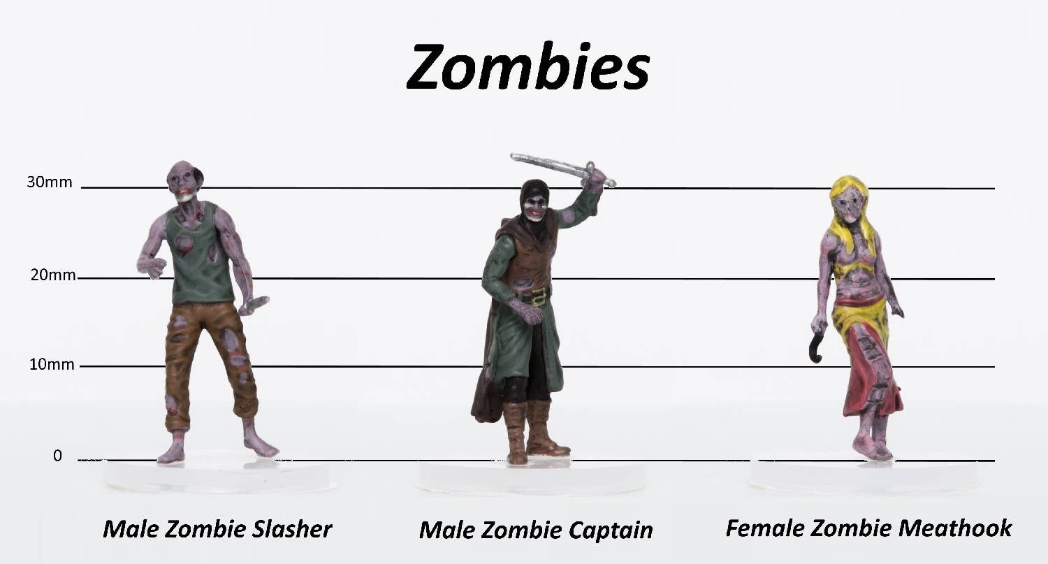 Role 4 Initiative - Wholesale Figurine Toy - Kids - Prepainted Miniatures - Sets and SIngles - Humans, Orcs, Zombies, and Skeletons32