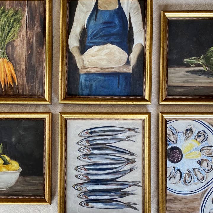 Krista Kim Studio - Wholesale Art Print - BON APPETIT - Art Print (unframed)