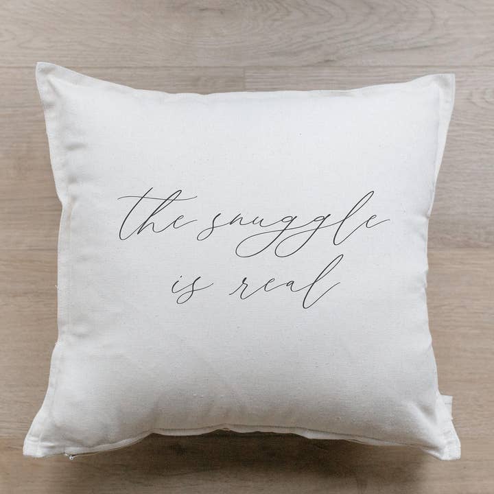 Throw Pillows - The Snuggle is Real | Cottagecore Gift for wholesale by DWELL Home Shoppe