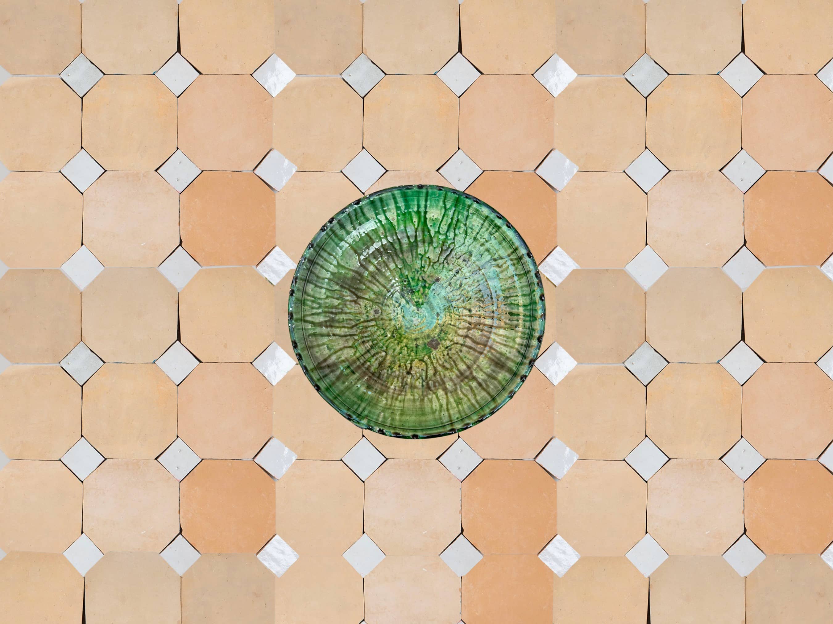 Moroccantastics - Wholesale Wall Tile - Handcrafted Natural & White Moroccan Zellige Tiles – Octagon & Bouchon Patterns3
