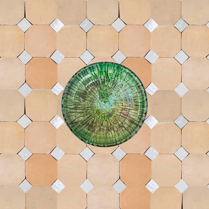 Moroccantastics - Wholesale Wall Tile - Handcrafted Natural & White Moroccan Zellige Tiles – Octagon & Bouchon Patterns3