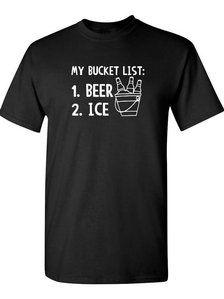 Ma liste de choses à faire : Beer & Ice pour la vente par Feelin Good Tees