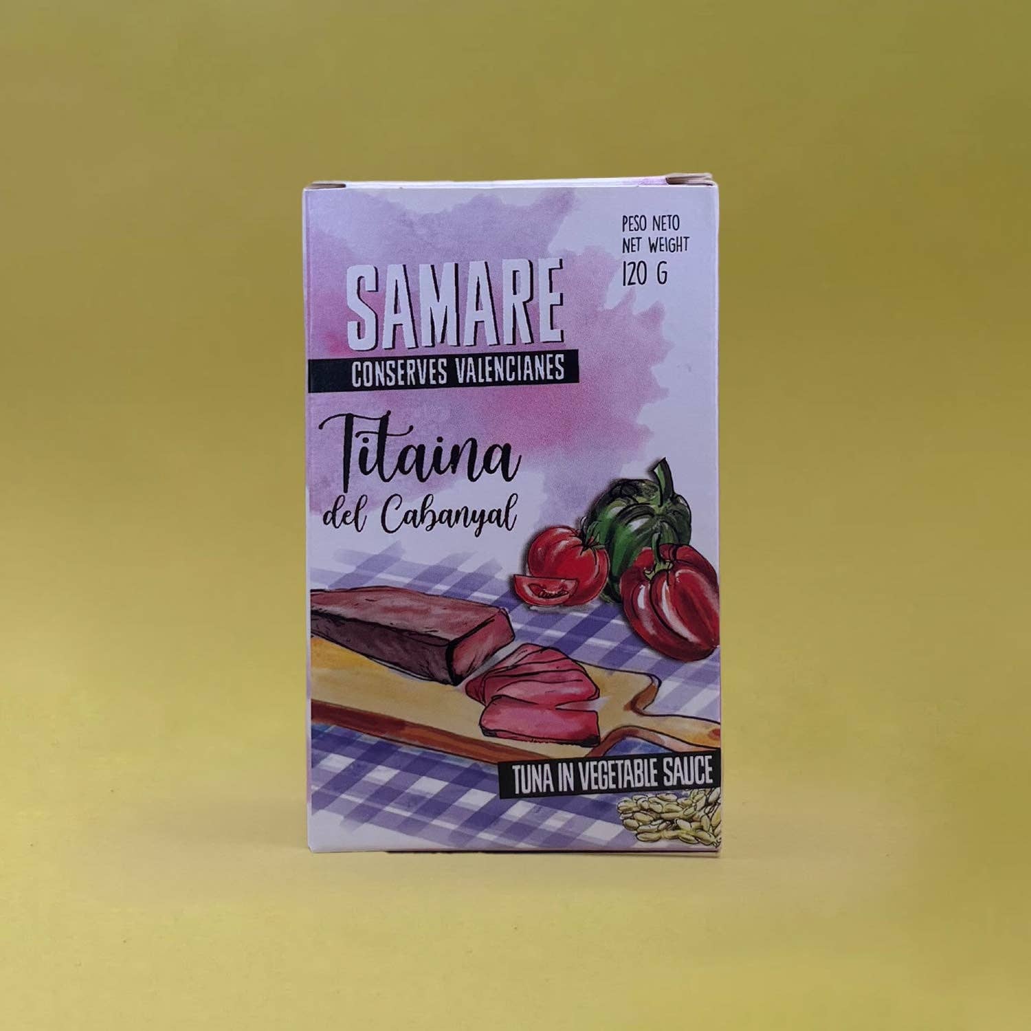 Lata - Wholesale Tinned Fish - Samare Tuna in Vegetable Sauce (Titaina del Cabanyal)2