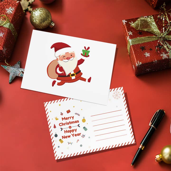 Holiday Cheer Postcard Paint Kit for wholesale by Paint Your Numbers