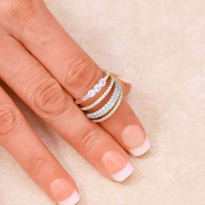 Ideaure Jewelry - Wholesale Multi-Stone Ring - Giselle Stack Ring5