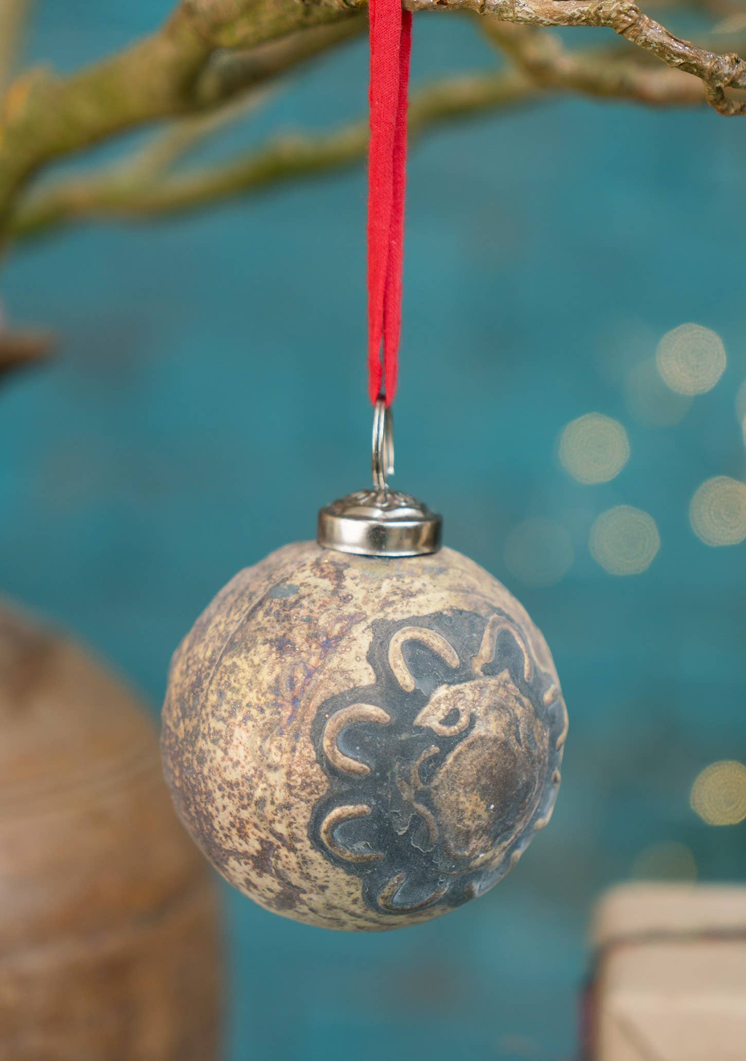 Namaste - Wholesale Kerstdecoratie - Eshana antieke kerstballen van gerecycled glas1