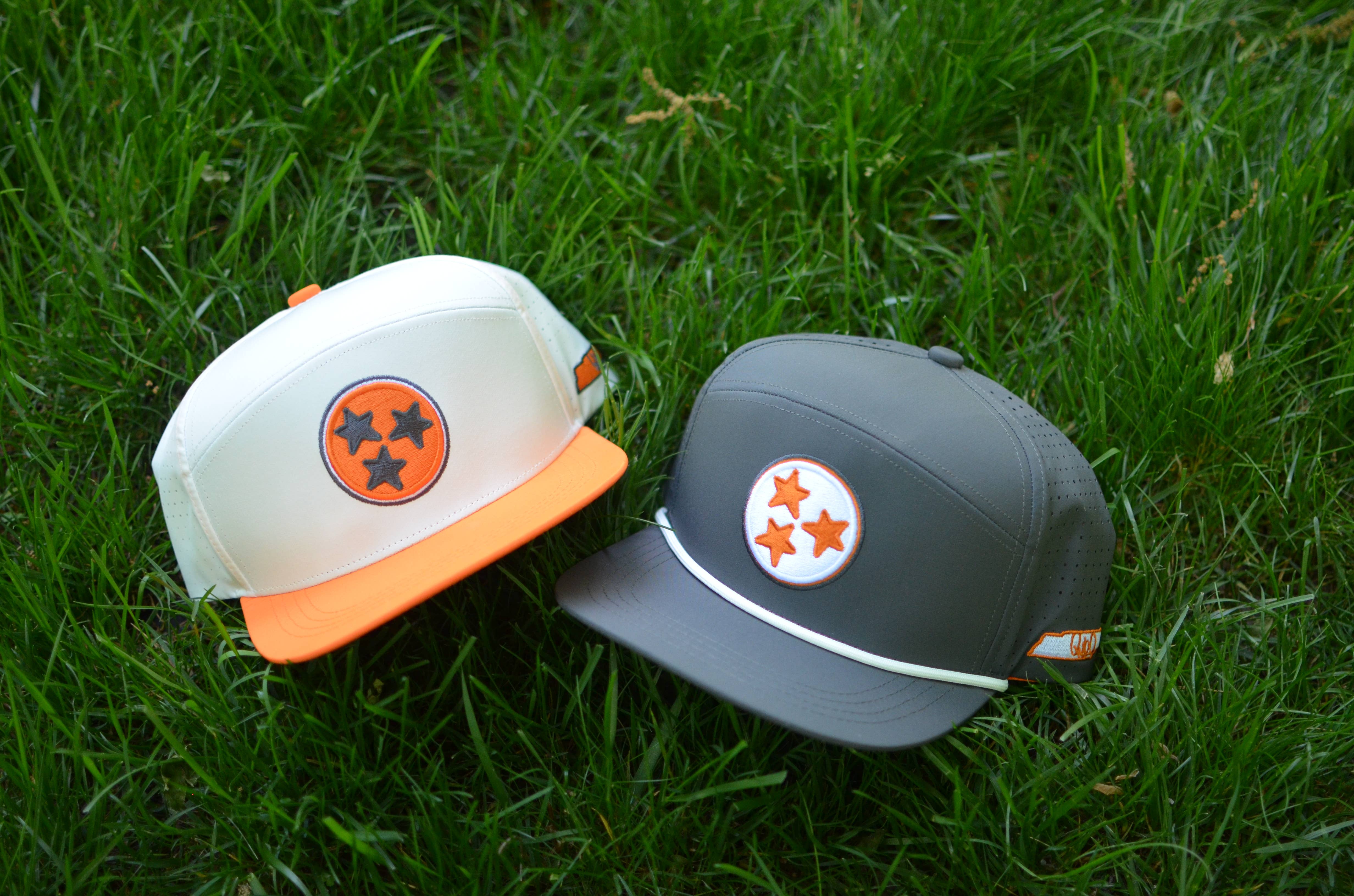 Rybo Shop - Vendita all'ingrosso Cappellino  da camionista - Unisex - Cappellino Snapback da Baseball Bicolore Arancione Tennessee Tri-Star2