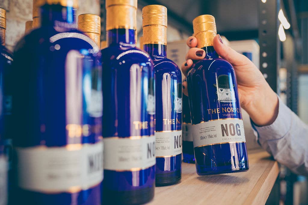 The English Distillery – wholesale Liqueur – The Norfolk - Nog Cream Liqueur 50cl2
