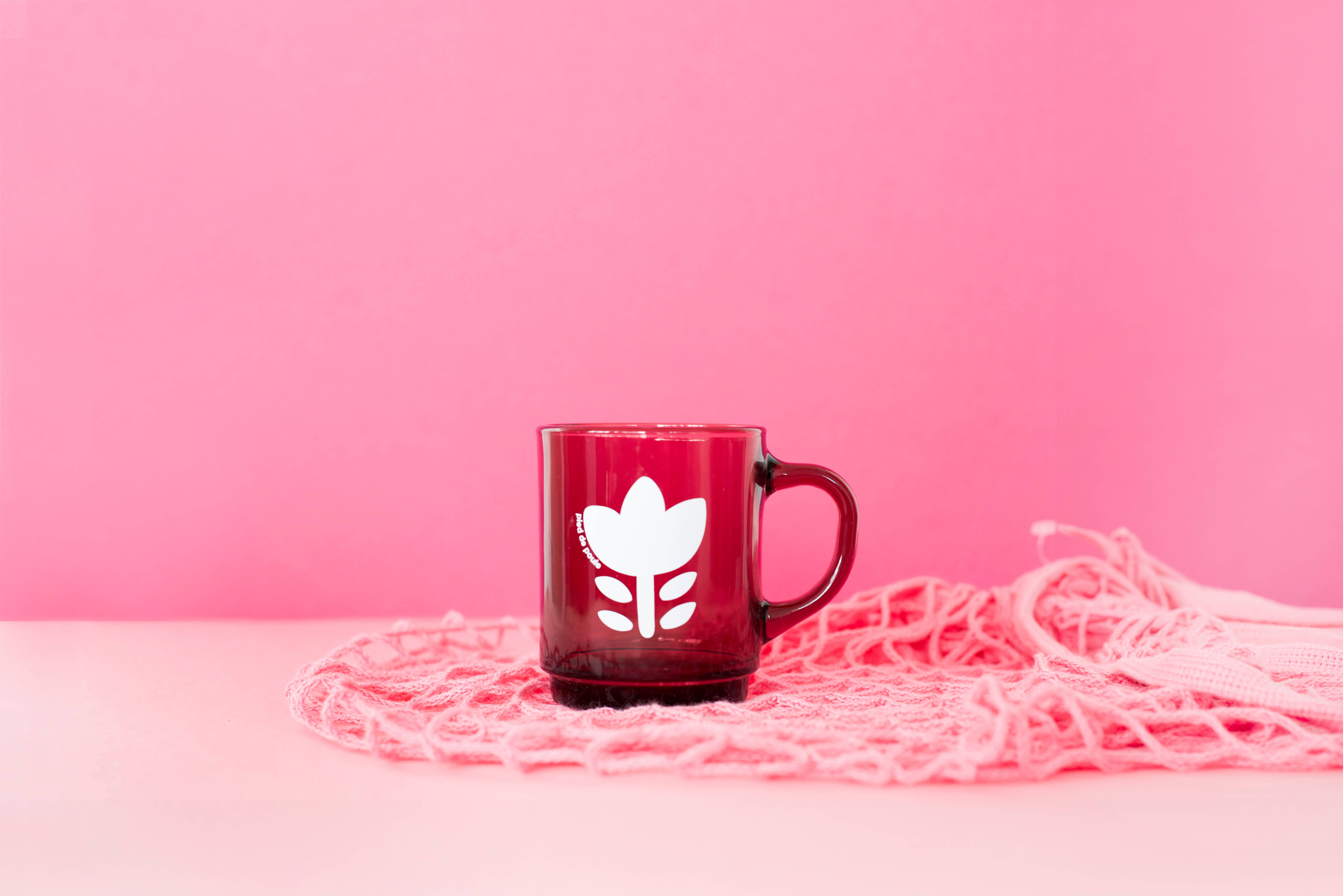 Pied De Poule - Wholesale Coffee Mug - Duralex mug - “RETRO” PLUM4