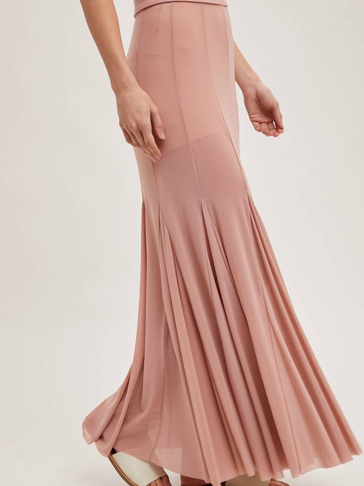 Bluivy - Wholesale Skirt – Women’s - VERSATILE MESH MAXI SKIRT31