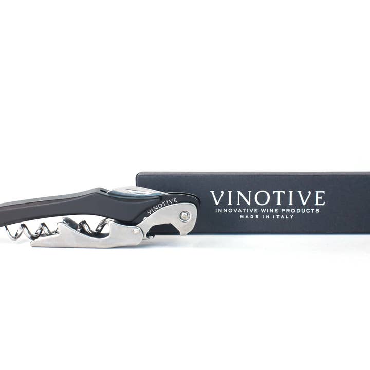 Veloce - Professional Grade Aluminum Corkscrew - Black for wholesale by VINOTIVE