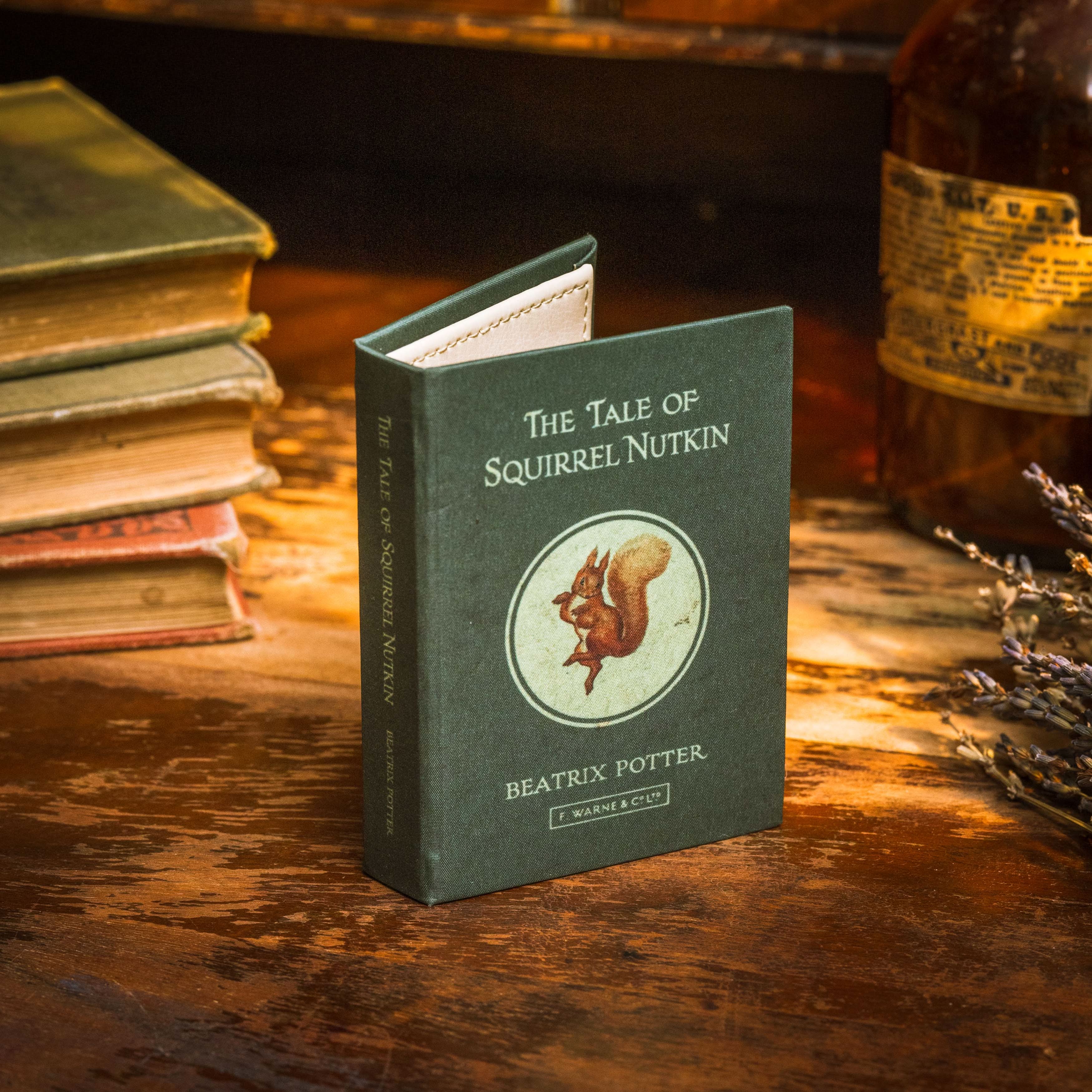 Novel Book Store - Wholesale Wallet - Unisex - The Tale of Squirrel Nutkin by Beatrix Potter 1903 Book Wallet2