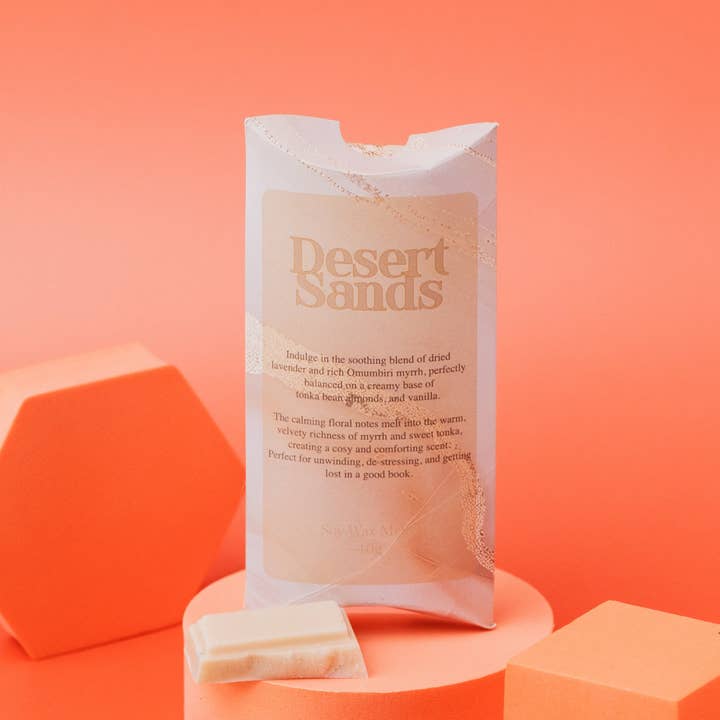 Wüstensand-Duft – Hochduftende Sojawachs-Schmelz-Snap-Bar für den Großhandel von The Gifting Knot Ltd