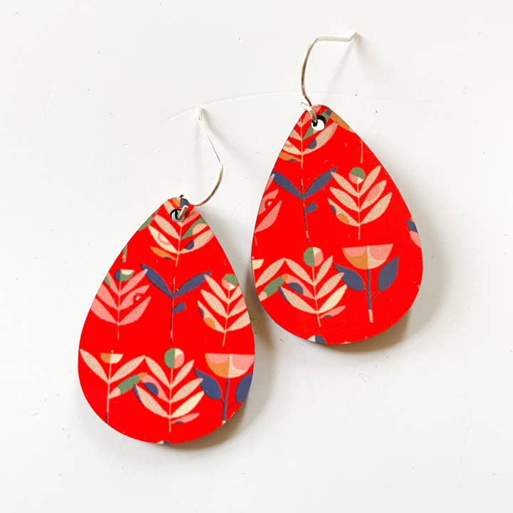 Spring Floral Earrings (New) for wholesale by Jenni Douglas Designs