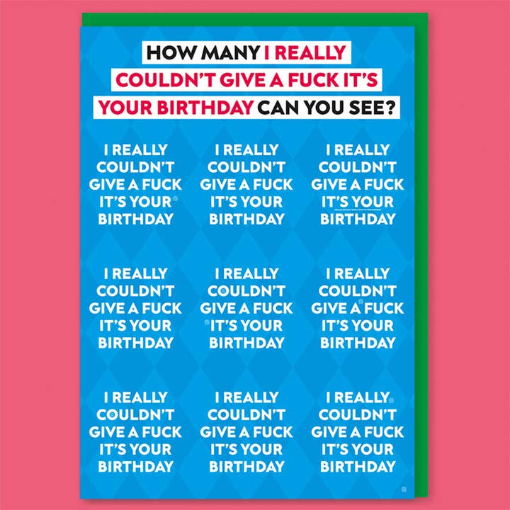 How many can you see Greeting Card for wholesale by Dean Morris Cards