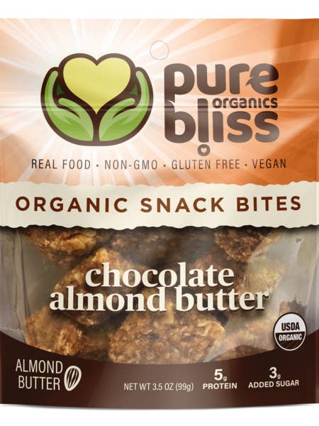 Chocolate Almond Butter - 4.2oz for wholesale by Pure Bliss Organics