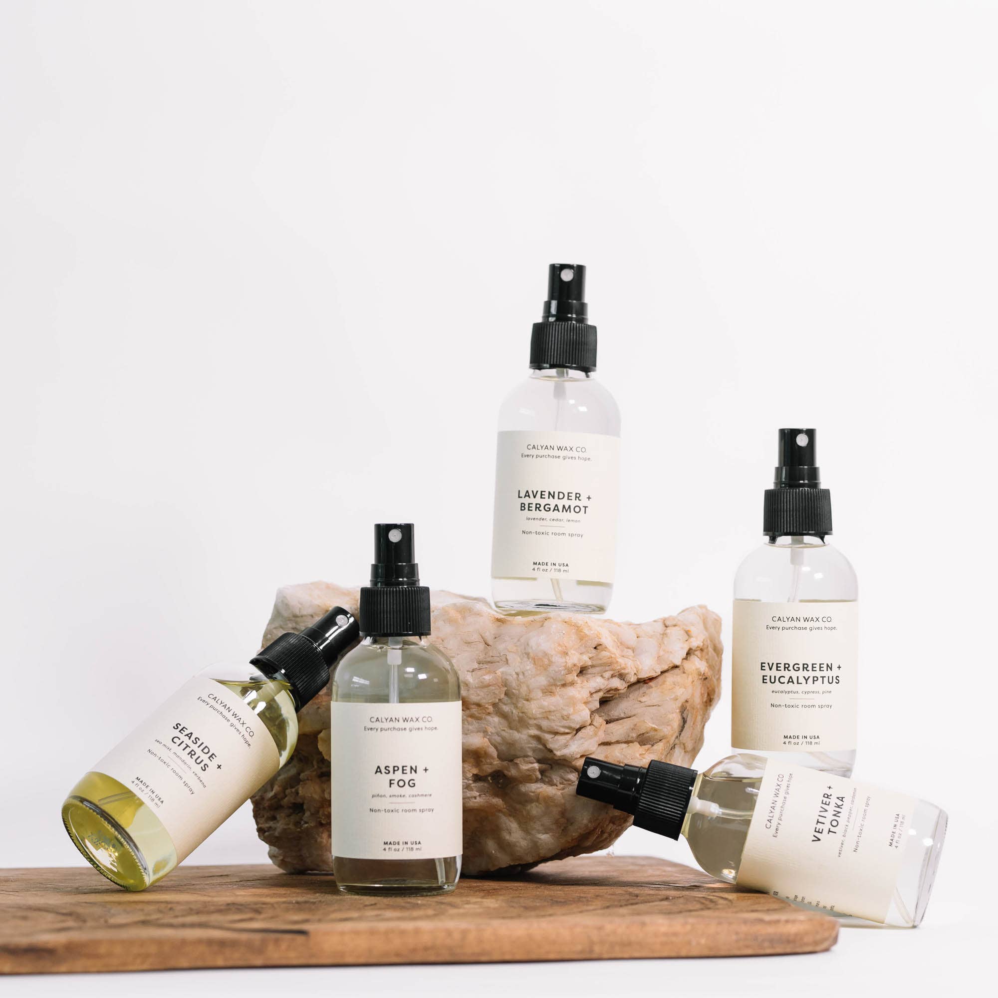 Calyan Wax Co. - Wholesale Room & Linen Spray - Aspen + Fog - Room Spray15