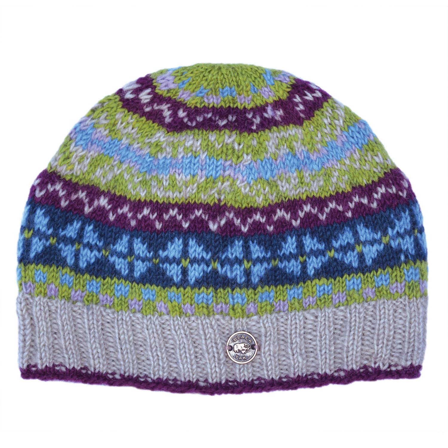 Black Yak Ltd – Gorro - Unissexo por atacado – Gorro Fair Isle de Lã Pura - Feito à Mão - Comércio Justo3