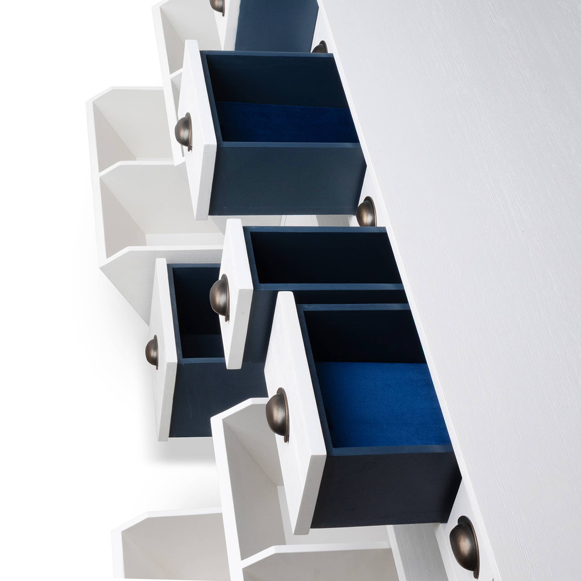 Park Hill Collection - Wholesale Display Case - Vine Hill Counter, Whitewash3