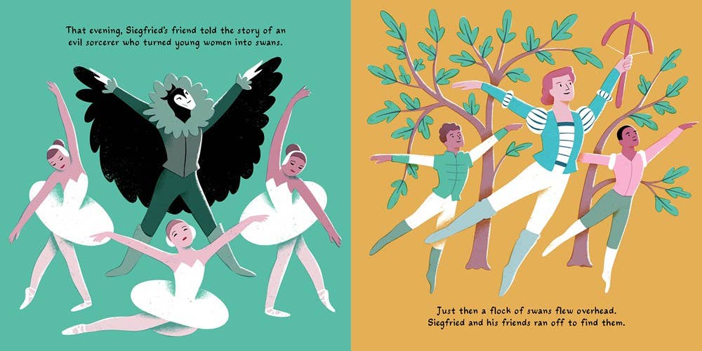 Gibbs Smith - Vente Baby & Toddler Book (0-2) - Le Lac des cygnes : mon premier livre de ballet2