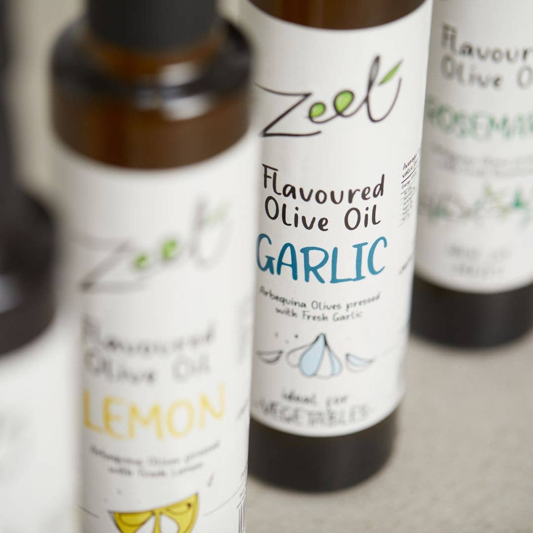 ZEET – wholesale Olive oil – AWARD WINNING GARLIC EXTRA VIRIGN OLIVE OIL 250ml2