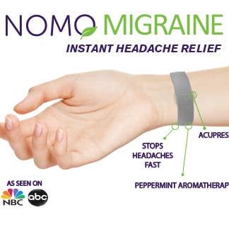 NoMo Nausea – wholesale Armband - Unisex – NoMo Migrän Band