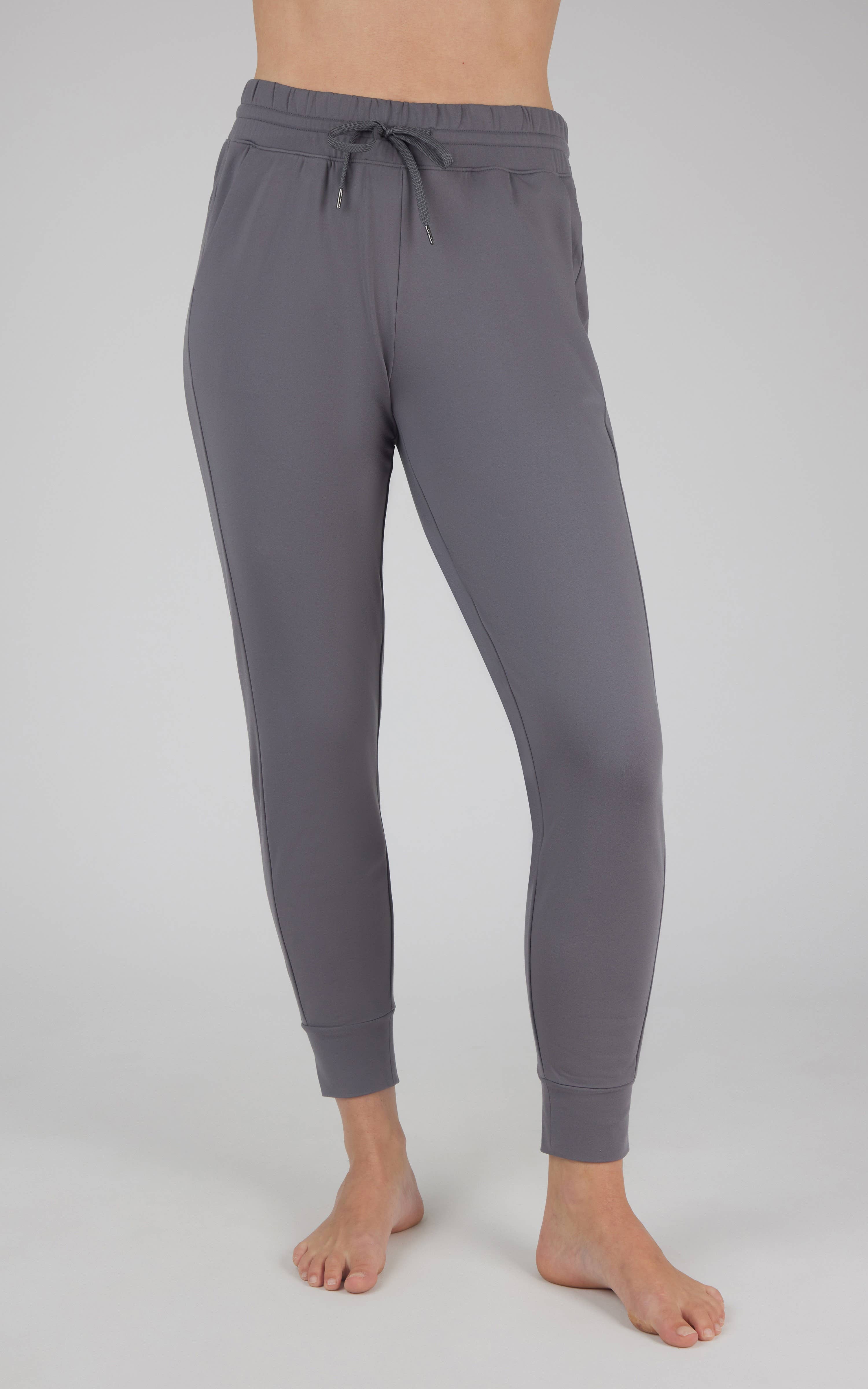 90 Degree by Reflex & Yogalicious - Wholesale Athletic Sweatpants/Joggers - Women's - Women's Fleece Inside Everyday Jogger with Drawstring3