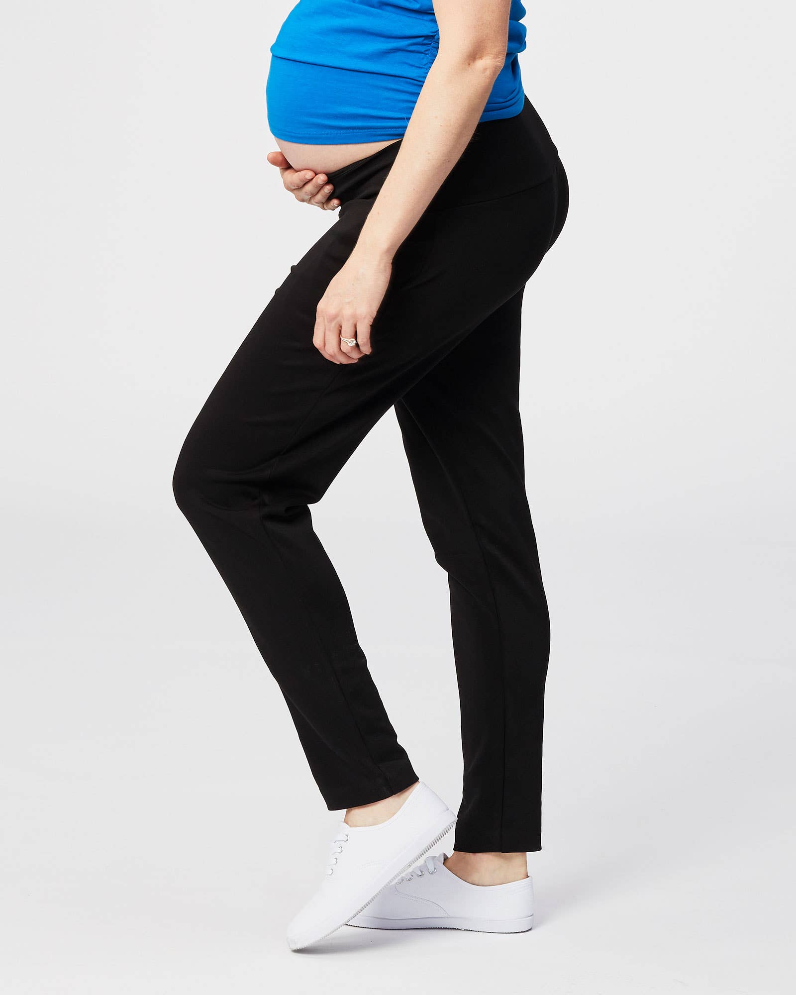 Cake Maternity - Wholesale Pants - Maternity - Aniseed Ponte Pant2