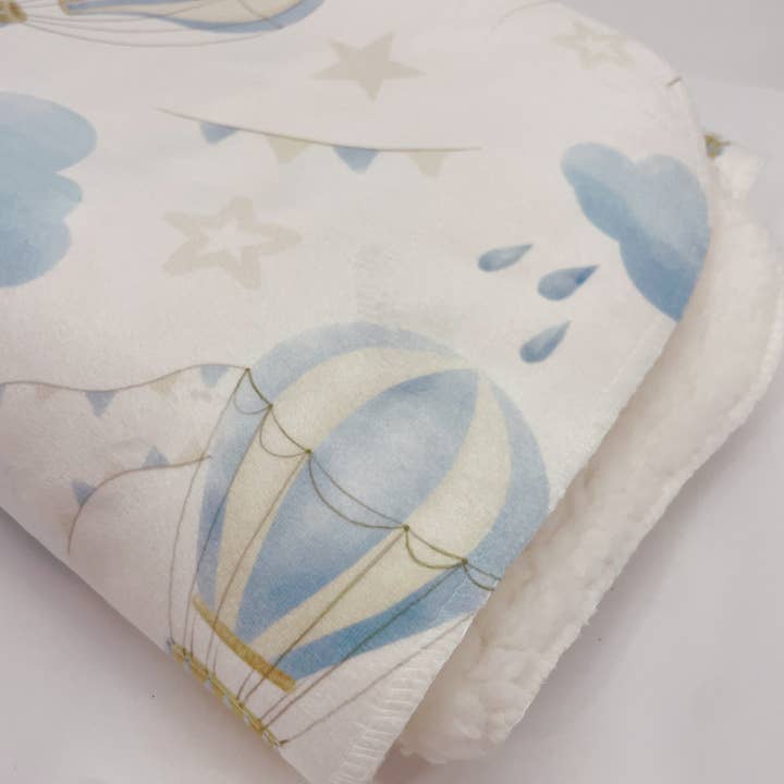 Hot Air Balloon Blanket for wholesale by Timber Tinkers