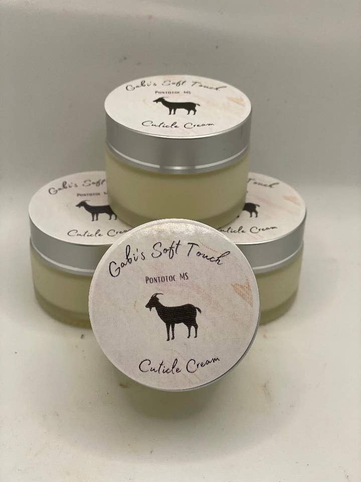 Goat's Milk Cuticle Cream for wholesale by Gabi’s Soft Touch