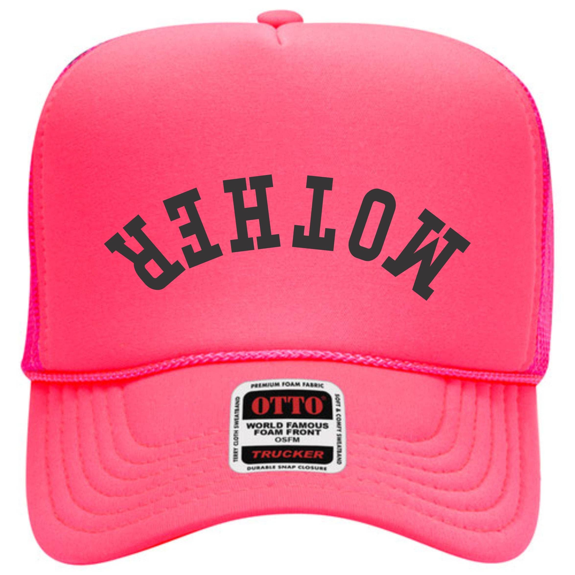 LC Elizabeth - Wholesale Trucker Hat - Women's - Mother Upside Down | LC Elizabeth Original | Embroidered Trucker Hat4