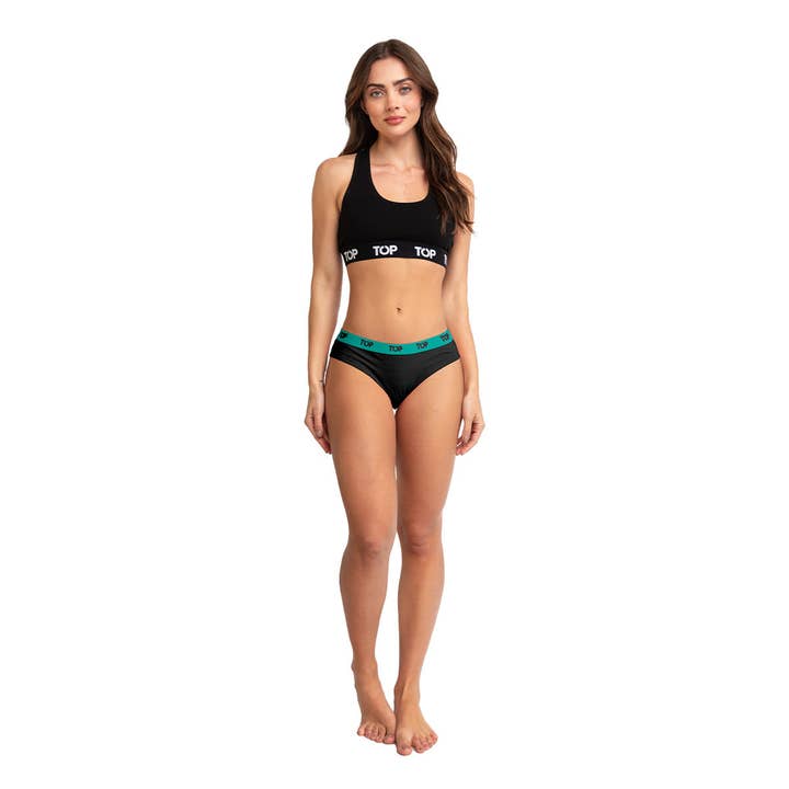 TOP - Wholesale Underwear - Women's - Women Culottes Cotton Blend 3-Pack Plain Colors