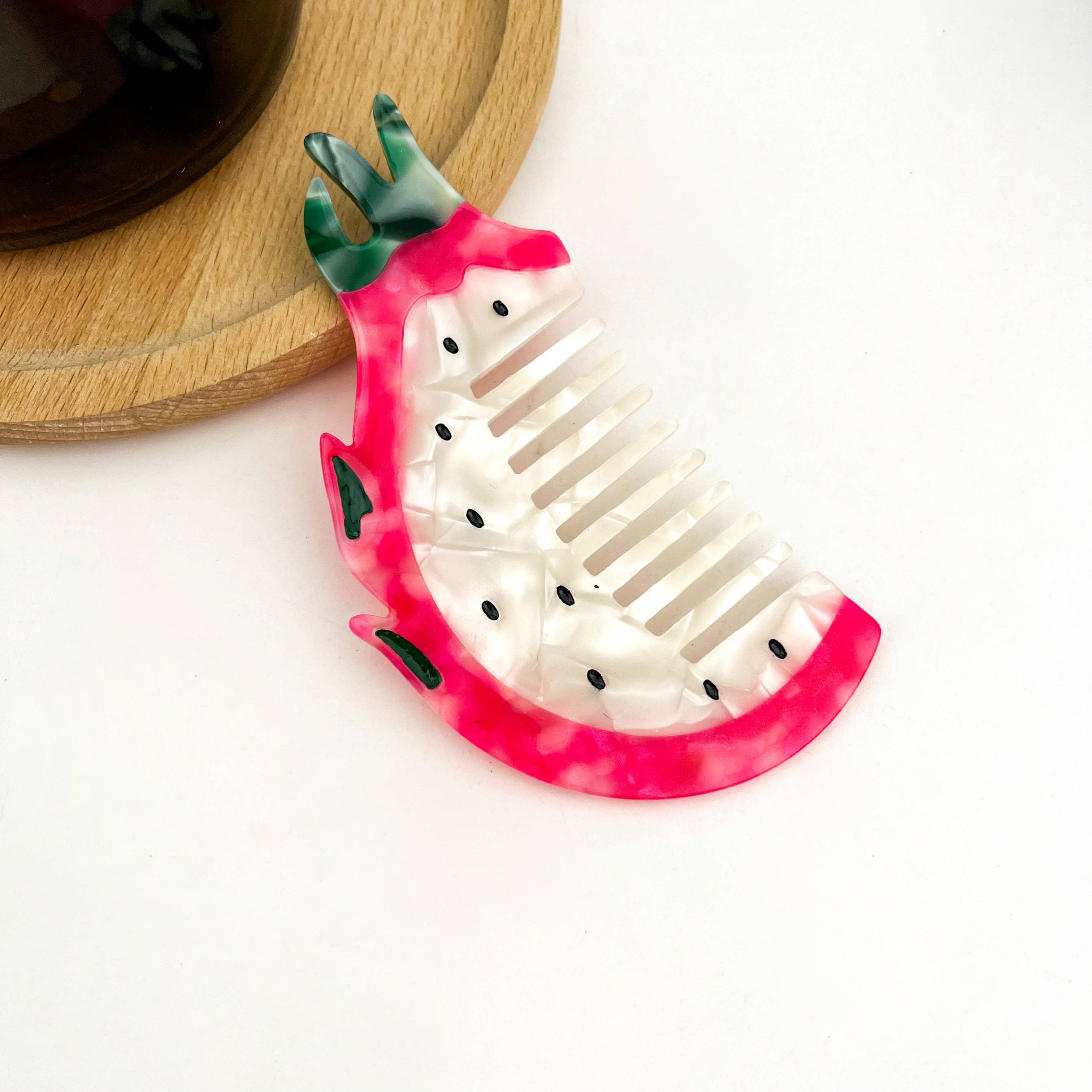 TheDivaSoap - Wholesale Hair Brush/Comb - Fruit & Animal Hair Comb, Creative Thin Comb3