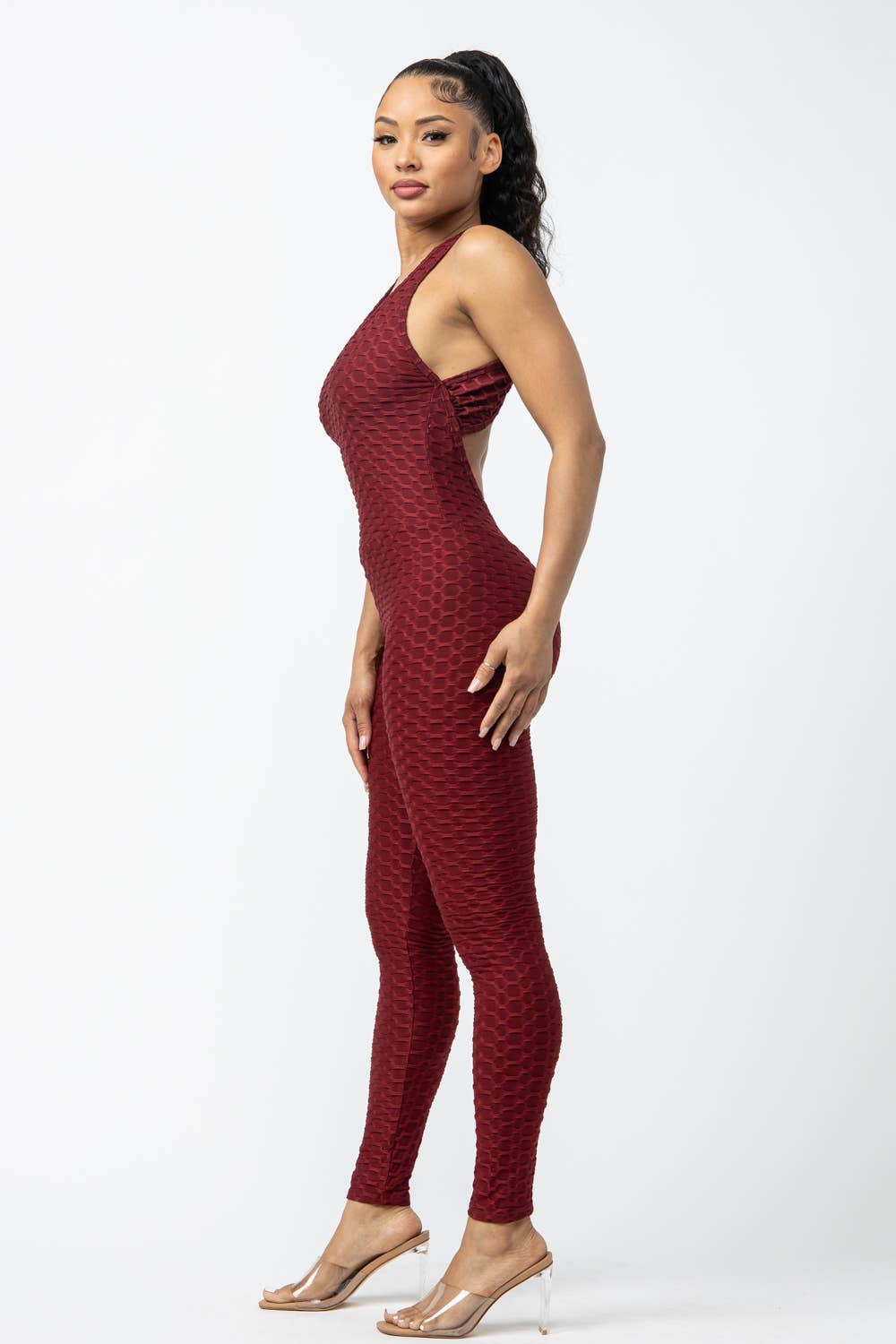 Julia by LoveJ – wholesale Jumpsuit - Dam – Ärmlös Cross tillbaka jumpsuit14