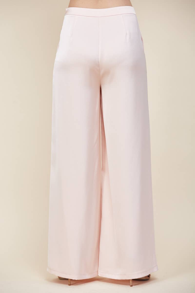 Edit by Nine – Engroshandel Bukser - Dame – Cp6471 Satin Brede Bukser7