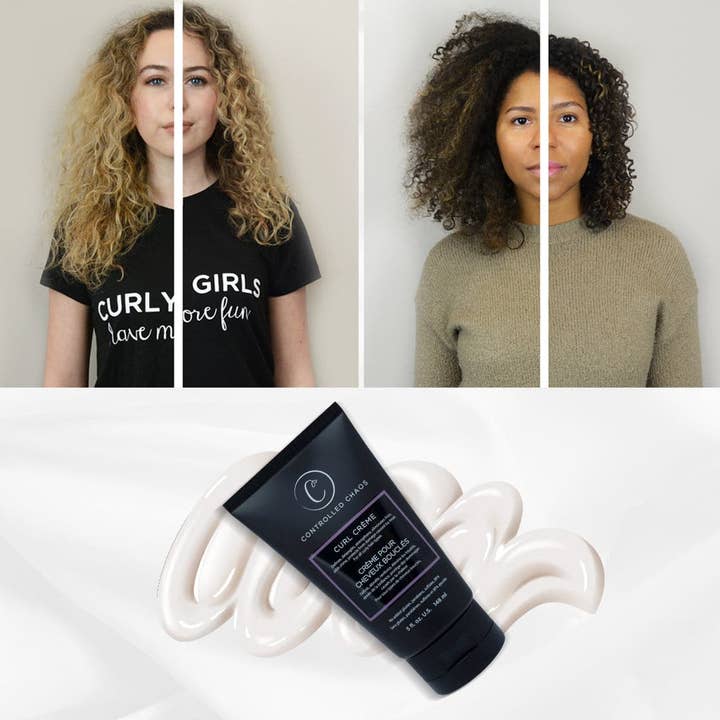 Controlled Chaos - Wholesale Hair Styling Gel/Mousse - The Original Curl Creme 5 oz | As Seen On Shark Tank - For Curly, Anti Frizz, Wavy and All Hair Types2
